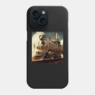 Steampunk Series - Copper Train Express Phone Case