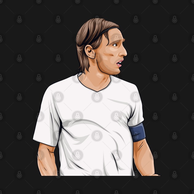 Luka Modric by Aldduardo