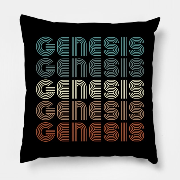 GENESIS Pillow by Motiejus