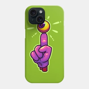 Eye Finger Phone Case