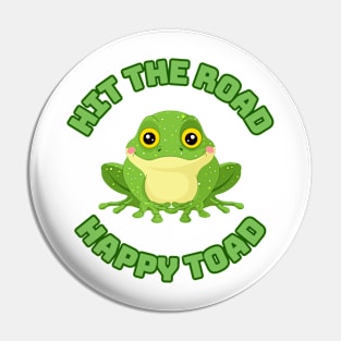 happy toad Pin