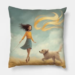 There's Magic in the Air Pillow