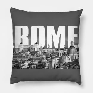 Rome Cityscape Pillow