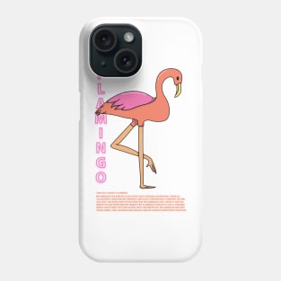 the flamingo Phone Case