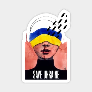 Save Ukraine Magnet