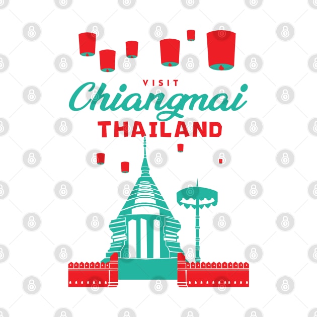 Visit Chiangmai Thailand by KewaleeTee