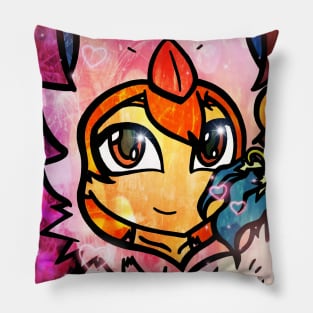 Sora and Yokomon Pillow