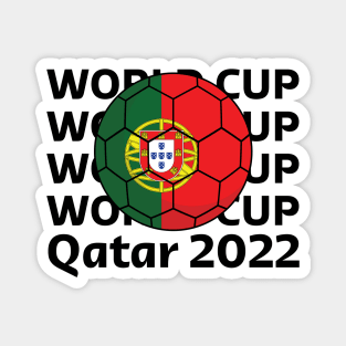 World Cup Qatar 2022  - Team Portugal Magnet