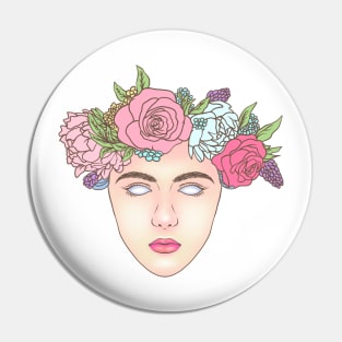 May Queen Flowers Pin