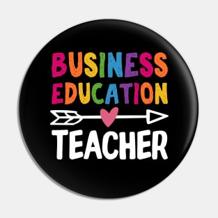 Business Education Teacher Pin