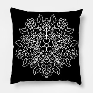 geometrical plants Pillow