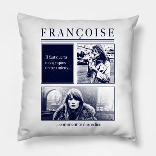 Francoise Hardy Pillow