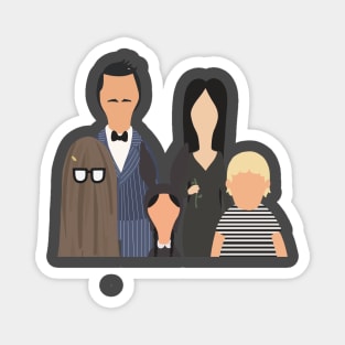 The Belchers x Addams Family Magnet