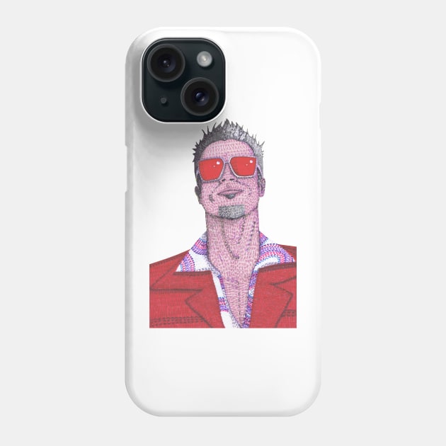 Tyler Durden 2018 (no background) Phone Case by SpencerHart