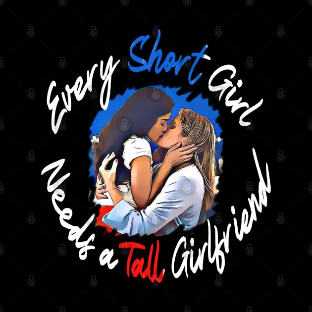 Every short girl need a tall girlfriend by whatyouareisbeautiful