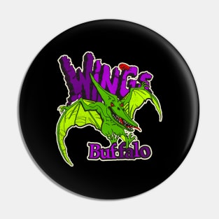 Buffalo Wings Roller Hockey Pin