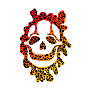 Toxic Skull (Red & Orange) T-Shirt