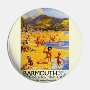 Barmouth North Wales - Vintage Travel Pin