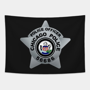 CHICAGO P.D. - BADGE - 56686 - POLICE OFFICER - KIM BURGESS Tapestry