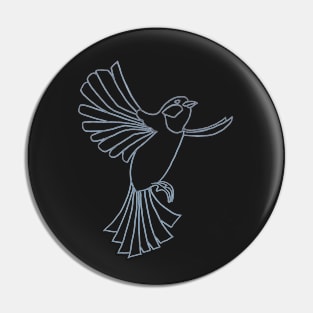 Bird In Flight Pin