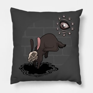 Down the Rabbit Hole Pillow