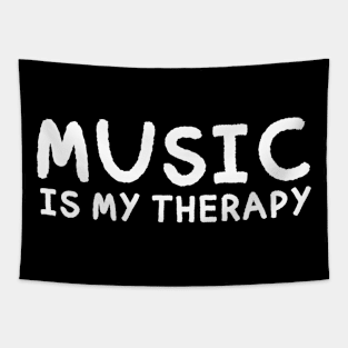 MUSIC IS MY THERAPY Tapestry