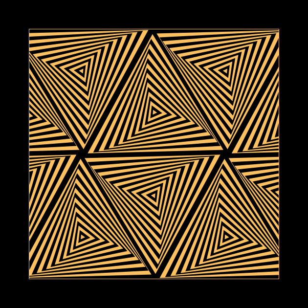 Pattern illusion Triangle by WelySuganda