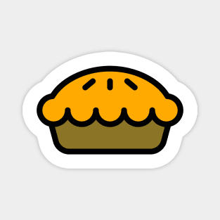 Apple Pie Cartoon Icon Magnet