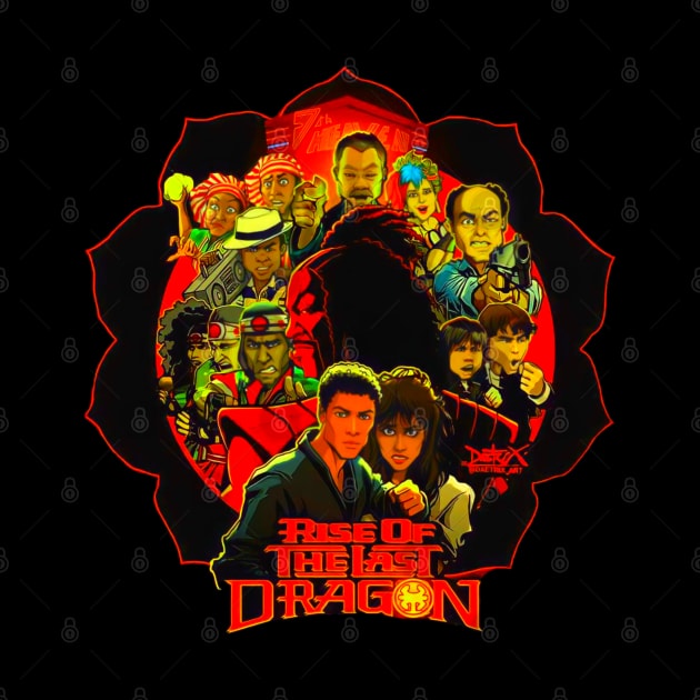 The last dragon t-shirt by Tomblo