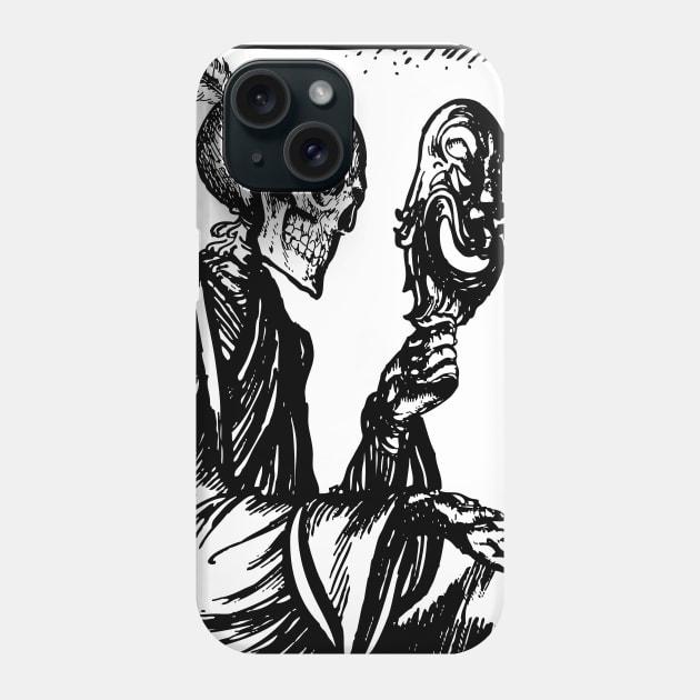 Smile of Death Phone Case by blackroserelicsshop@gmail.com