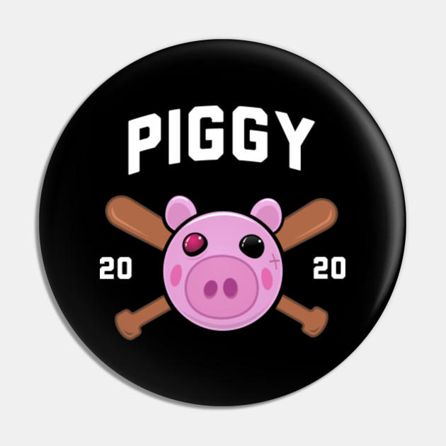 Piggy 2020 Game Character Piggy Roblox Pin Teepublic - pin on roblox 2020