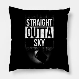 Anime notebook-straight outta sky Pillow