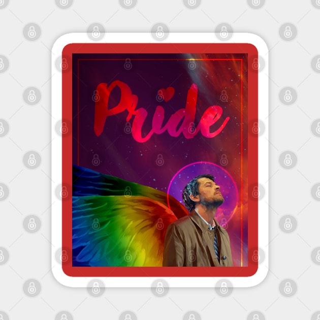 Castiel Pride 2021 Magnet by marv42