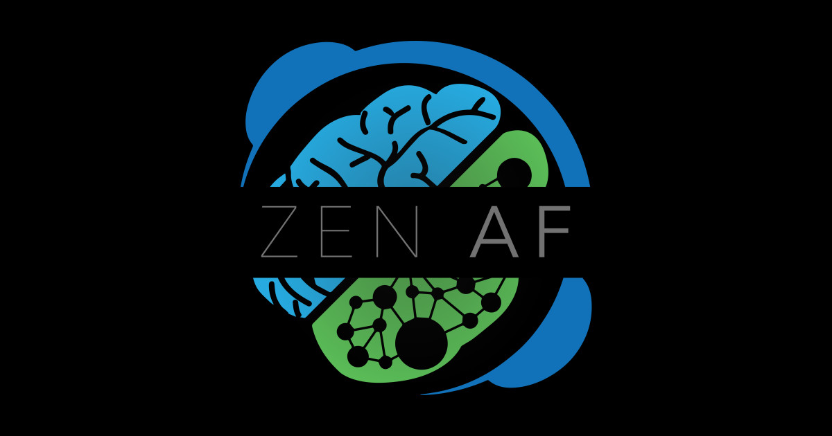 Zen AF 2 Meditation TShirt TeePublic