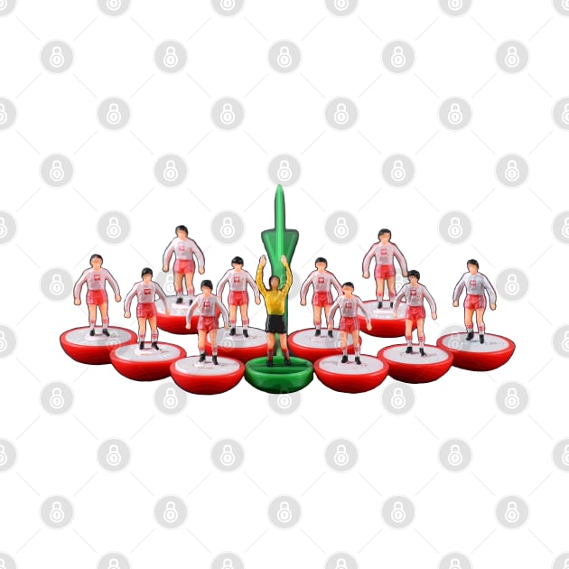 Poland retro subbuteo football team by vancey73