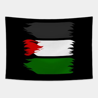 Palestine Flag Colors tshirt Tapestry