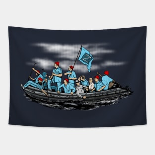 Steve Zissou's Crossing of the Delware Tapestry