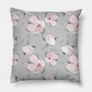 Magnolia pattern for your design Pillow