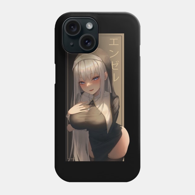 Lewd Nun Car Slap Phone Case by cocorf