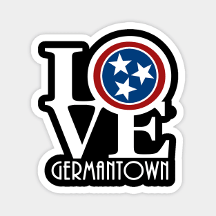 LOVE Germantown Tennessee Magnet