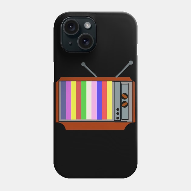 Old television Phone Case by Sshirart