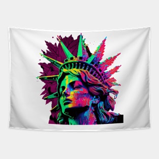 statue of liberty Tapestry