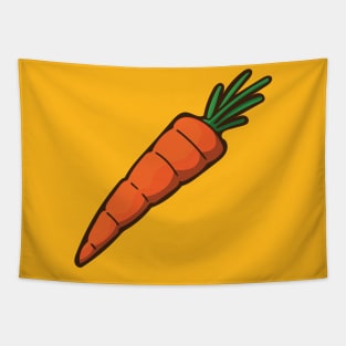 Orange Carrot Tapestry