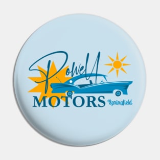 Powell Motors from the Simpsons Pin