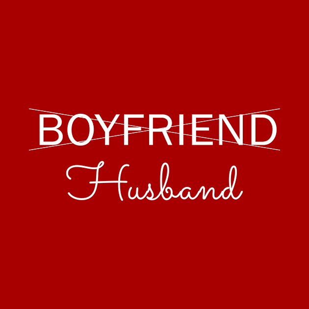 Couple Shirt - Boyfriend to Husband by Sassify