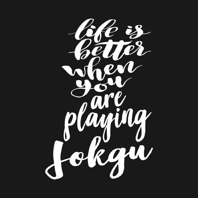 Life is Better When You Are Playing Jokgu by ProjectX23Red