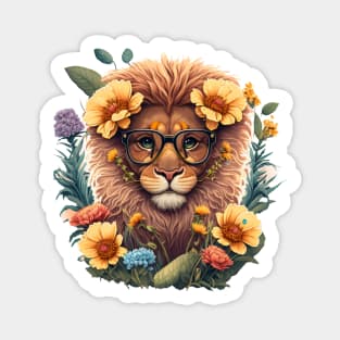 A Cool Lion Magnet