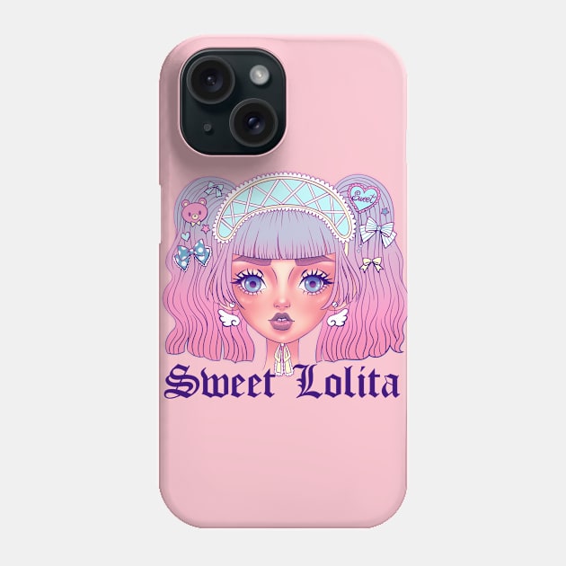 Sweet Lolita Phone Case by Fashion Monster House