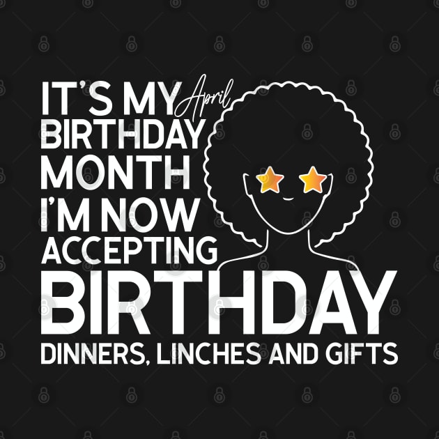 it's my April birthday month I'm now accepting birthday by yalp.play