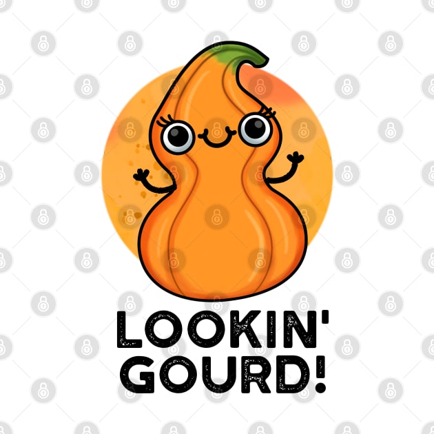 Looking Gourd Cute Veggie Pun by punnybone